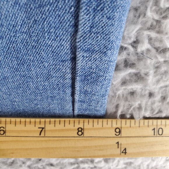 Scoop Jeans Womens 14 Blue Retro Trouser Patch Pockets Cotton Blend - Picture 9 of 14